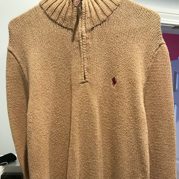 Men’s Ralph Lauren Polo 3/4 zip sweater - Picture 5 of 5